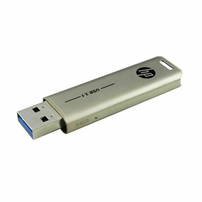 Clé USB HP HPFD796L-64 Argenté 64 GB Clé USB HP HPFD796L-64 Argenté 64 GB