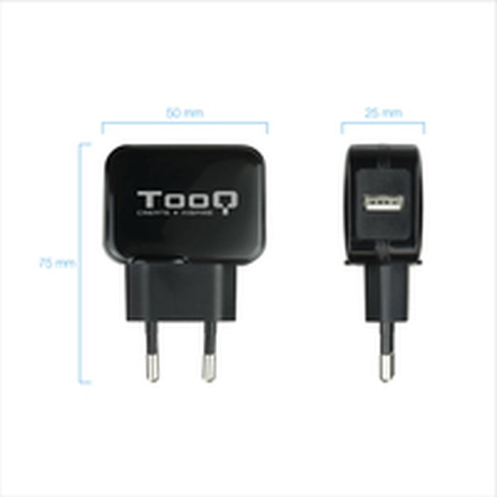 Chargeur mural TooQ TQWC-1S01 Noir 12 W