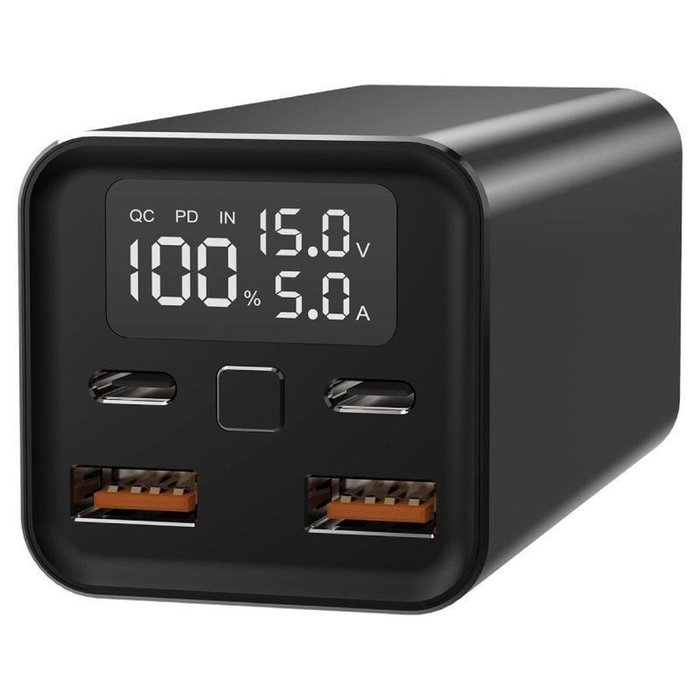 Power Bank LEOTEC LEPOW65W20K Noir 20000 mAh Chargement rapide (40 Unités) Power Bank LEOTEC LEPOW65W20K Noir 20000 mAh Chargement rapide (40 Unités)