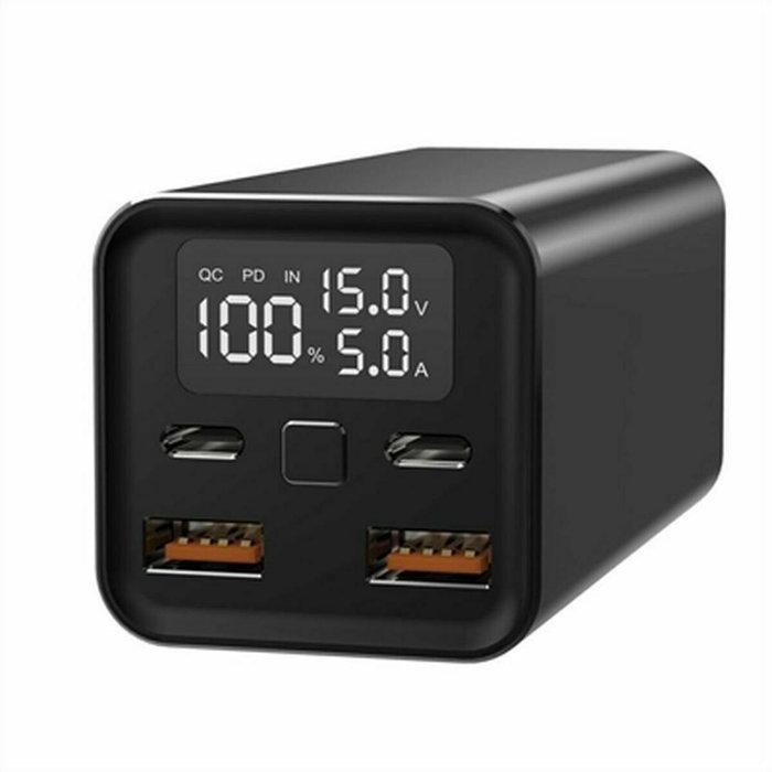 Power Bank LEOTEC LEPOW65W20K Noir 20000 mAh Chargement rapide (40 Unités) Power Bank LEOTEC LEPOW65W20K Noir 20000 mAh Chargement rapide (40 Unités)