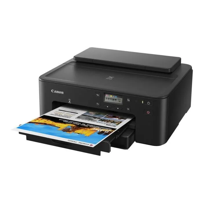 Canon PIXMA TS705a - Imprimante jet d'encre Wi-Fi couleur 5 cartouches, compacte, noir