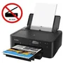 Canon PIXMA TS705a - Imprimante jet d'encre Wi-Fi couleur 5 cartouches, compacte, noir