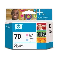 HP Cabezal de impresión HP 70 C9405A Cyan clair et Magenta clair