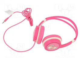 GEMBIRD Écouteurs rose Jack 3,5mm