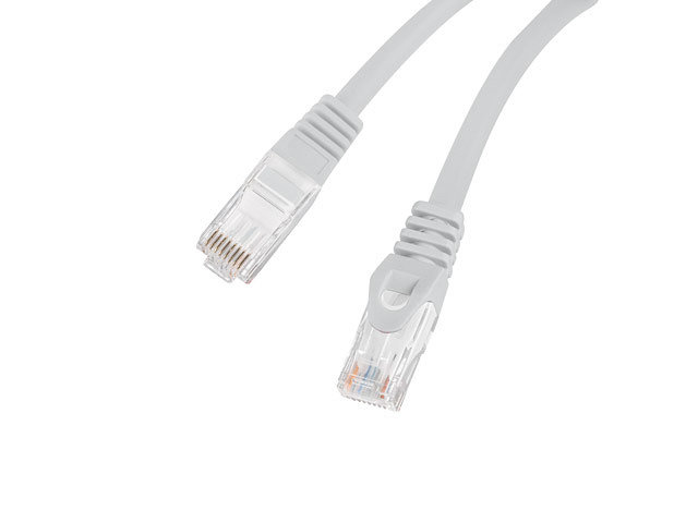 Lanberg Câble RJ-45 Cat6 U/UTP 3m - Gris, Connecteurs Mâles, 1250 Mbit/s, LSZH/PVC Lanberg Câble RJ-45 Cat6 U/UTP 3m - Gris, Connecteurs Mâles, 1250 Mbit/s, LSZH/PVC