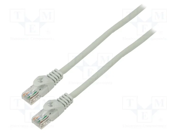 Lanberg Câble Ethernet Cat6 U/UTP 0,25 m Gris