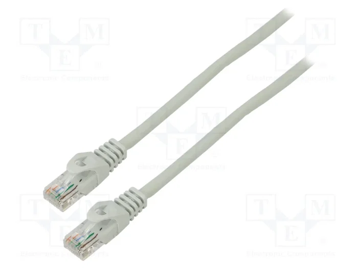 Lanberg Câble Ethernet Cat6 U/UTP 1 m Gris