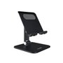 TooQ Support de Bureau pour Tablette 13 Pouces Noir en Aluminium Réglable avec Patins Antidérapants
