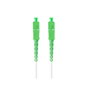Lanberg FO-SASA-SS31-0100-WH Câble Fibre Optique SC/APC 10m G.657.B3 Blanc