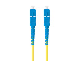Lanberg FO-SUSU-SS11-0020-YE Câble fibre optique SC/UPC mâle 2m jaune