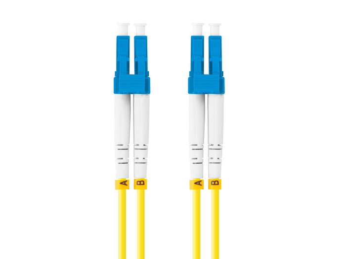 Lanberg FO-LULU-SD11-0010-YE Câble Fibre Optique LC/UPC - LC/UPC 3 m G.657.A1 Jaune Lanberg FO-LULU-SD11-0010-YE Câble Fibre Optique LC/UPC - LC/UPC 3 m G.657.A1 Jaune