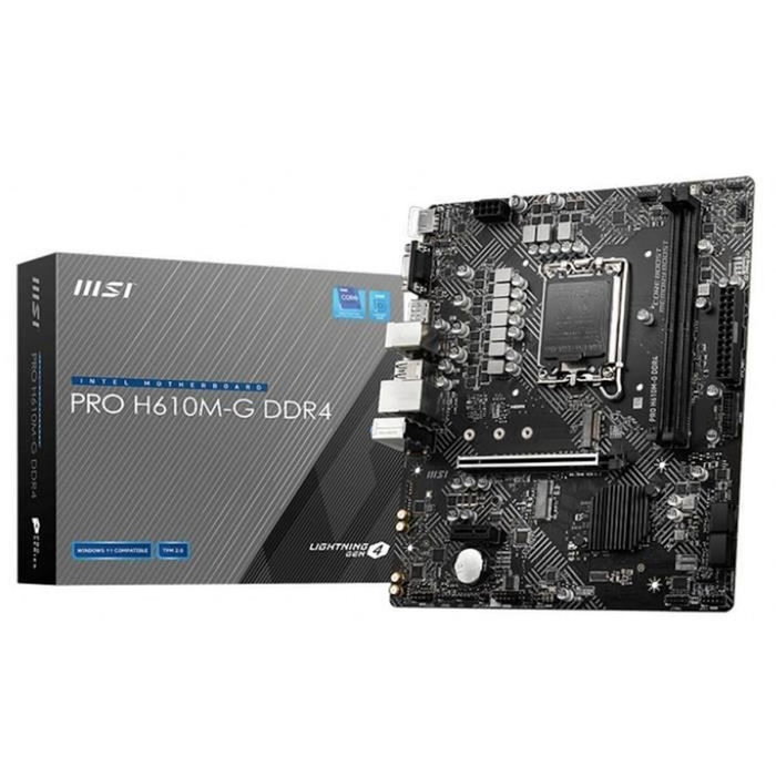 MSI PRO H610M-G DDR4