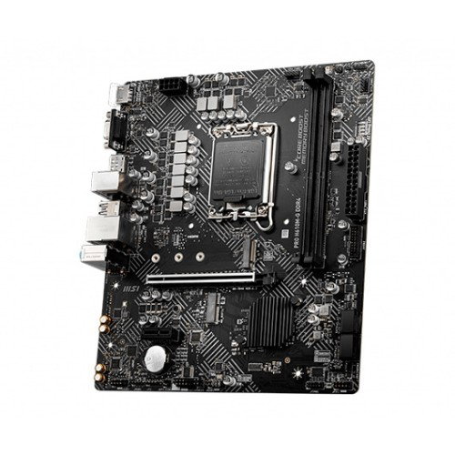 MSI H610M-G DDR4 Carte mère Micro ATX Socket LGA1700 Intel H610, DDR4-SDRAM, HDMI, DisplayPort, VGA, PCIe 4.0, Gigabit Ethernet