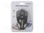 GEMBIRD Souris Laser avec Bouton DPI Noir
