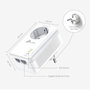 TP-Link Kit CPL TL-PA7027P - 2 Adaptateurs Gigabit HomePlug AV2 jusqu'à 1000 Mbps, 2 Ports Ethernet, Branchez et Utilisez