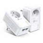 TP-Link Kit CPL TL-PA7027P - 2 Adaptateurs Gigabit HomePlug AV2 jusqu'à 1000 Mbps, 2 Ports Ethernet, Branchez et Utilisez