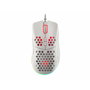 Souris avec Câble et Capteur Optique Genesis Krypton 555 Blanc 8000 dpi (1 Unité)