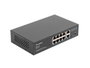Lanberg Switch 10 Ports 100Mb 8x PoE+ 2x Gigabit, Montage Rack 10/19 Pouces, Non Administrable