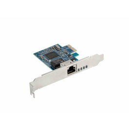 Lanberg PCE-1GB-001 Carte Réseau Gigabit Ethernet RJ45 PCI Express Vert