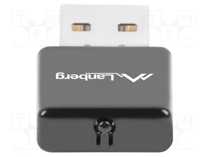 Lanberg Adaptateur réseau WiFi USB 300 Mbit/s NC-0300-WI Noir