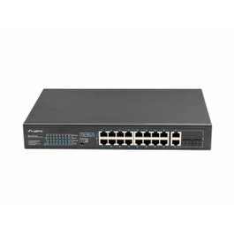 Lanberg RSFE-16P-2C-250 Switch 18 ports 16 PoE+ 250W 1U