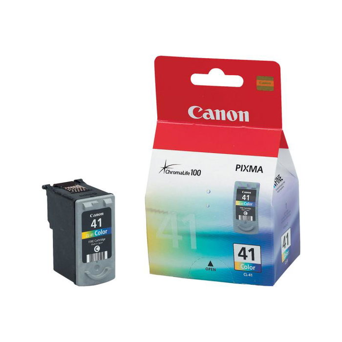 Canon 0617B001 Cartouche d'encre couleur CL-41 CL41 pour imprimantes Canon
