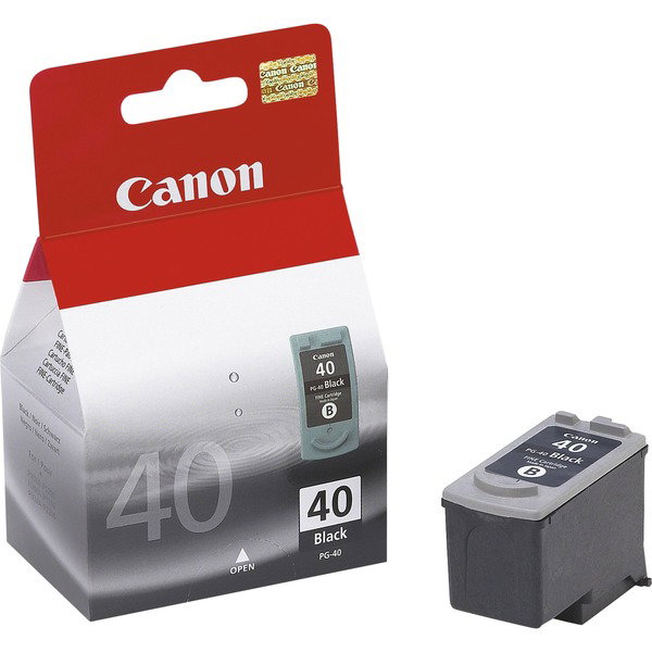 Canon PG-40 Cartouche d'encre noire originale - Haute capacité 16 ml - Jusqu'à 425 pages