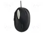 GEMBIRD MUS-ERGO-03 Souris Optique 3200 DPI Noir et Gris