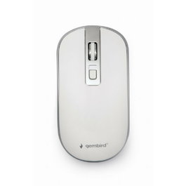 GEMBIRD Souris sans fil optique blanc, argent