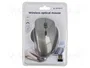 GEMBIRD Souris sans fil ergonomique noir et gris