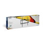 TooQ Support Mural pour TV et Écran 37"-80" VESA 200x200 à 600x400 mm, Noir, Distance Mur 20 mm