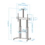 Support de TV TooQ Partenón 60-100" 60" 100" 100 kg
