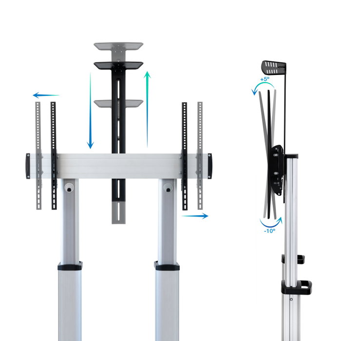 Support de TV TooQ Partenón 60-100" 60" 100" 100 kg