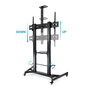 Support de TV TooQ ZEUS 60" 100" 100 kg