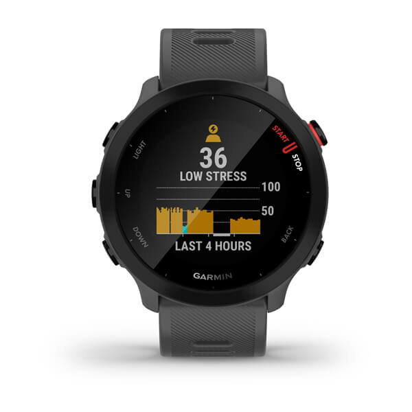 Garmin Forerunner 55 Montre Connectée GPS Cardio Bluetooth Noir Garmin Forerunner 55 Montre Connectée GPS Cardio Bluetooth Noir
