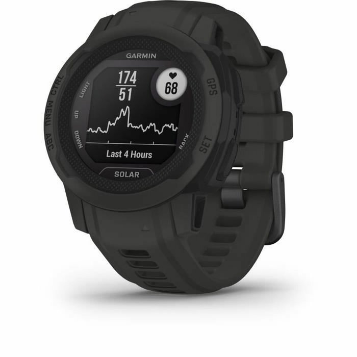 Garmin Instinct 2S Solar Graphite Gris foncé 0,79 pouces 40 mm