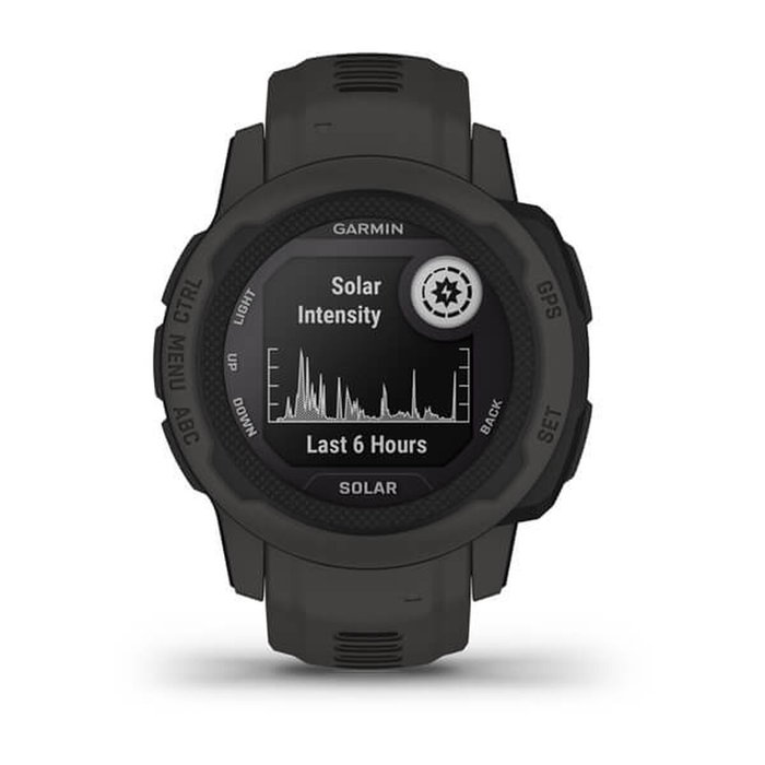 Garmin Instinct 2S Solar Graphite Gris foncé 0,79 pouces 40 mm