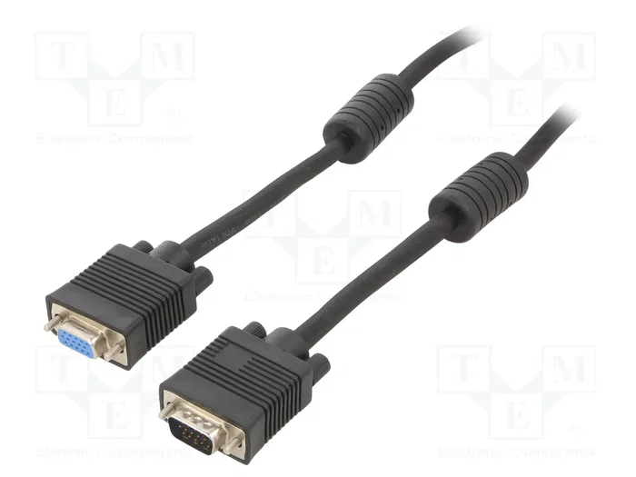 GEMBIRD Câble VGA 1,8m noir Cablexpert CC-PPVGAX-6B GEMBIRD Câble VGA 1,8m noir Cablexpert CC-PPVGAX-6B