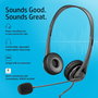 HP Casque stéréo USB avec micro et suppression de bruit HP G2 - Compatible Chromebook