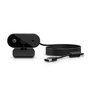 HP Webcam 320 FHD 1080p avec grand angle, micro intégré, obturateur de confidentialité et compatibilité Chromebook