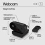 HP Webcam 320 FHD 1080p avec grand angle, micro intégré, obturateur de confidentialité et compatibilité Chromebook