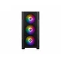 MSI MAG Forge M100A - Boîtier PC Gaming Mini Tour Micro-ATX Noir avec Verre Trempé, Ventilateurs Auto-RGB et Pannellerie Mesh pour Refroidissement Optimal