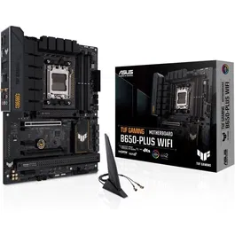 Asus Carte mère TUF GAMING B650-PLUS WiFi (90MB1BZ0-M0EAY0), Noir - Socket AM5, DDR5, PCIe 4.0, Wi-Fi 6