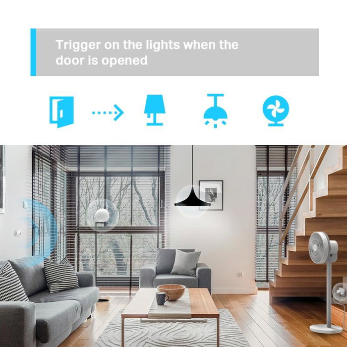 TP-Link Capteur de Mouvement Intelligent Tapo T100 TAPO T100 - Compatible avec Maison Connectee