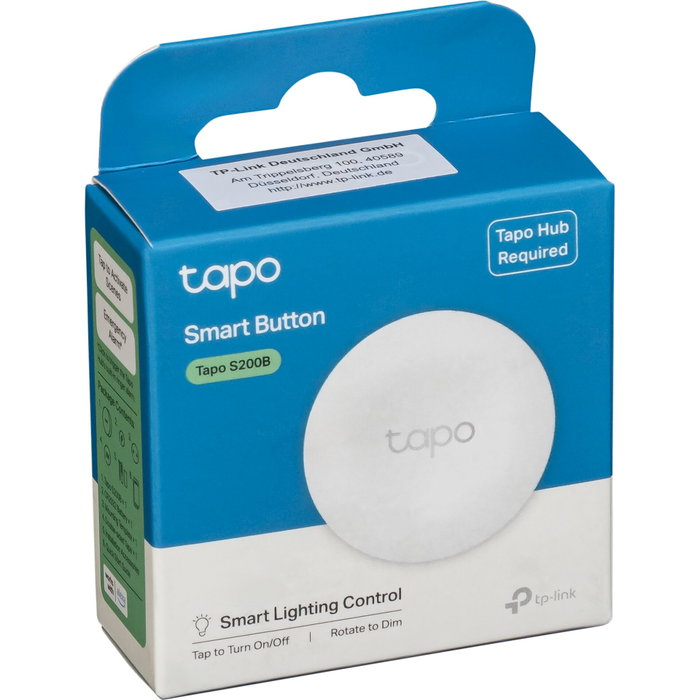 TP-Link Tapo S200B Bouton Intelligent