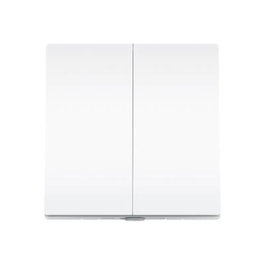 TP-Link Interrupteur Double Connecté Intelligent TAPO S220 pour Éclairage et Commande de Prise