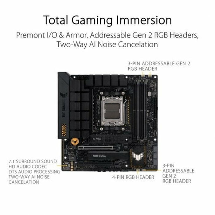 Asus TUF GAMING B650M-PLUS Micro ATX AMD B650