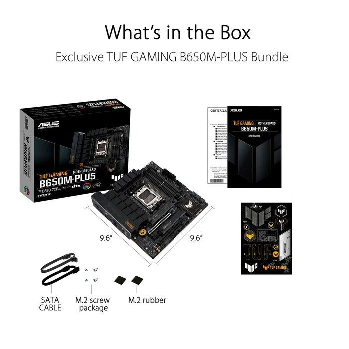Asus TUF GAMING B650M-PLUS Micro ATX AMD B650