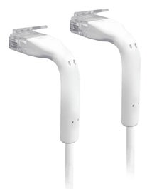 Ubiquiti RJ45 Cat6 embouti ultra-fin OD 3mm câble 0.1m blanc - Lot de 50 pièces