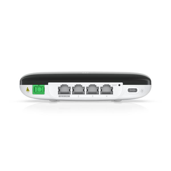 Ubiquiti UFiber WiFi6 CPE GPON - Routeur Wi-Fi 6 avec 4 ports Gigabit RJ-45, SC/APC, PoE, débit descendant 2.488 Gbps, ascendant 1.244 Gbps Ubiquiti UFiber WiFi6 CPE GPON - Routeur Wi-Fi 6 avec 4 ports Gigabit RJ-45, SC/APC, PoE, débit descendant 2.488 Gbps, ascendant 1.244 Gbps